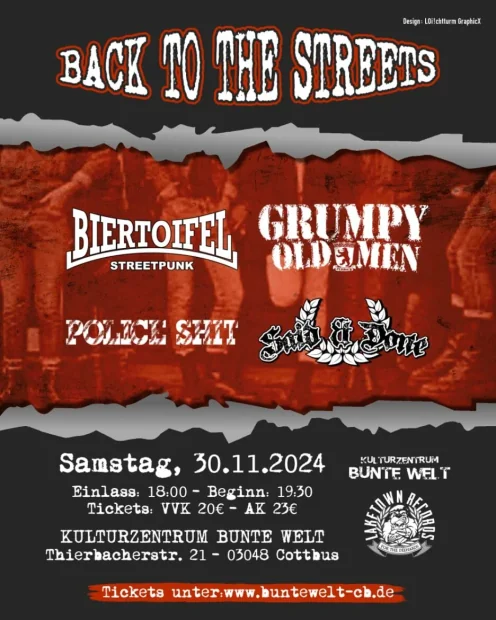 Back To The Streets