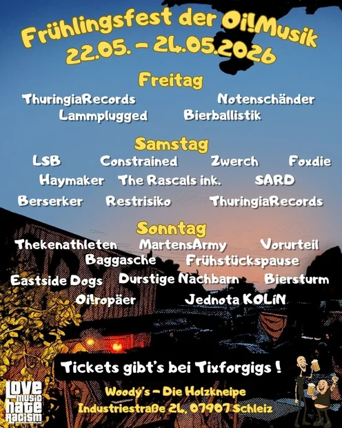 Frühlingsfest der Oi! Musik - 2026