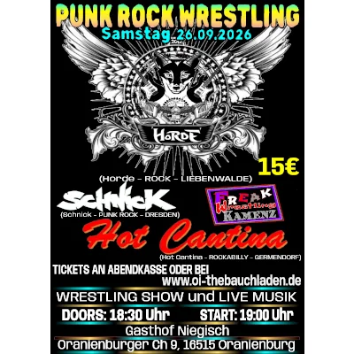 Punkrock Wrestling - Freak Wrestling Kamenz