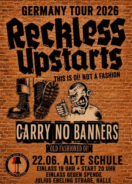 Reckless Upstarts & Carry No Banners