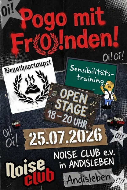 Pogo mit FrO!nden